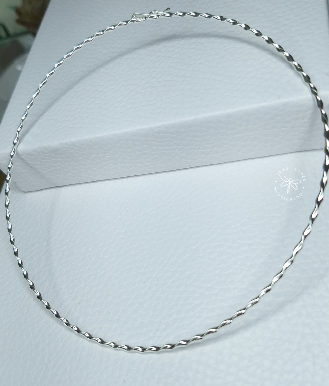 Chocker Prata 925 aro 11,5mm diâmetro