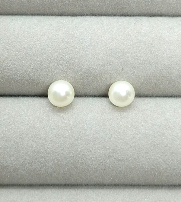 Brinco Pérola 5mm Prata 925