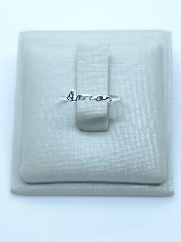 Anel Falange Amor Prata 925