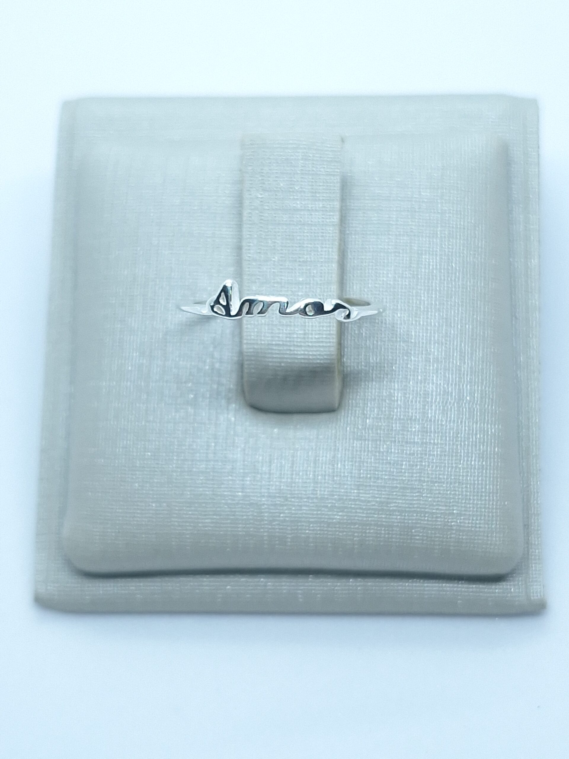 Anel Falange Amor Prata 925