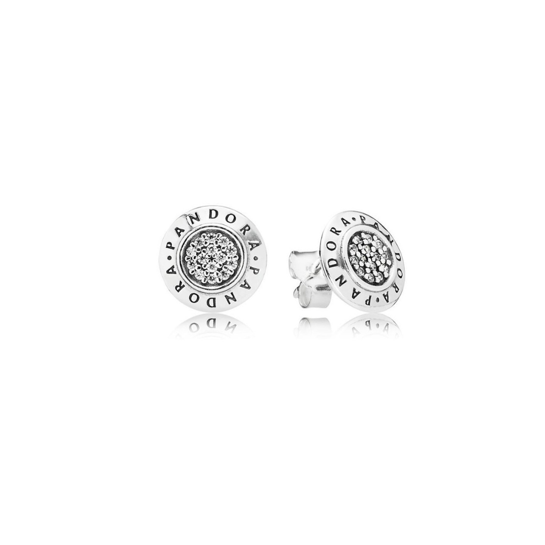 Brinco Circulo Petit Signature Cravejado Prata 925 - Importado