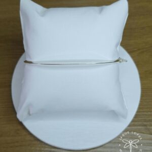 Bracelete 2mm fio triangular Prata 925