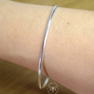 Pulseira Redondo Cigana 7mm Prata 925