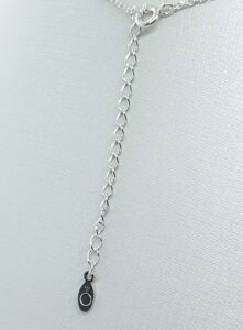 Colar Coracao Elegancia Eterna Cravejado Pand Prata de Lei - Importado