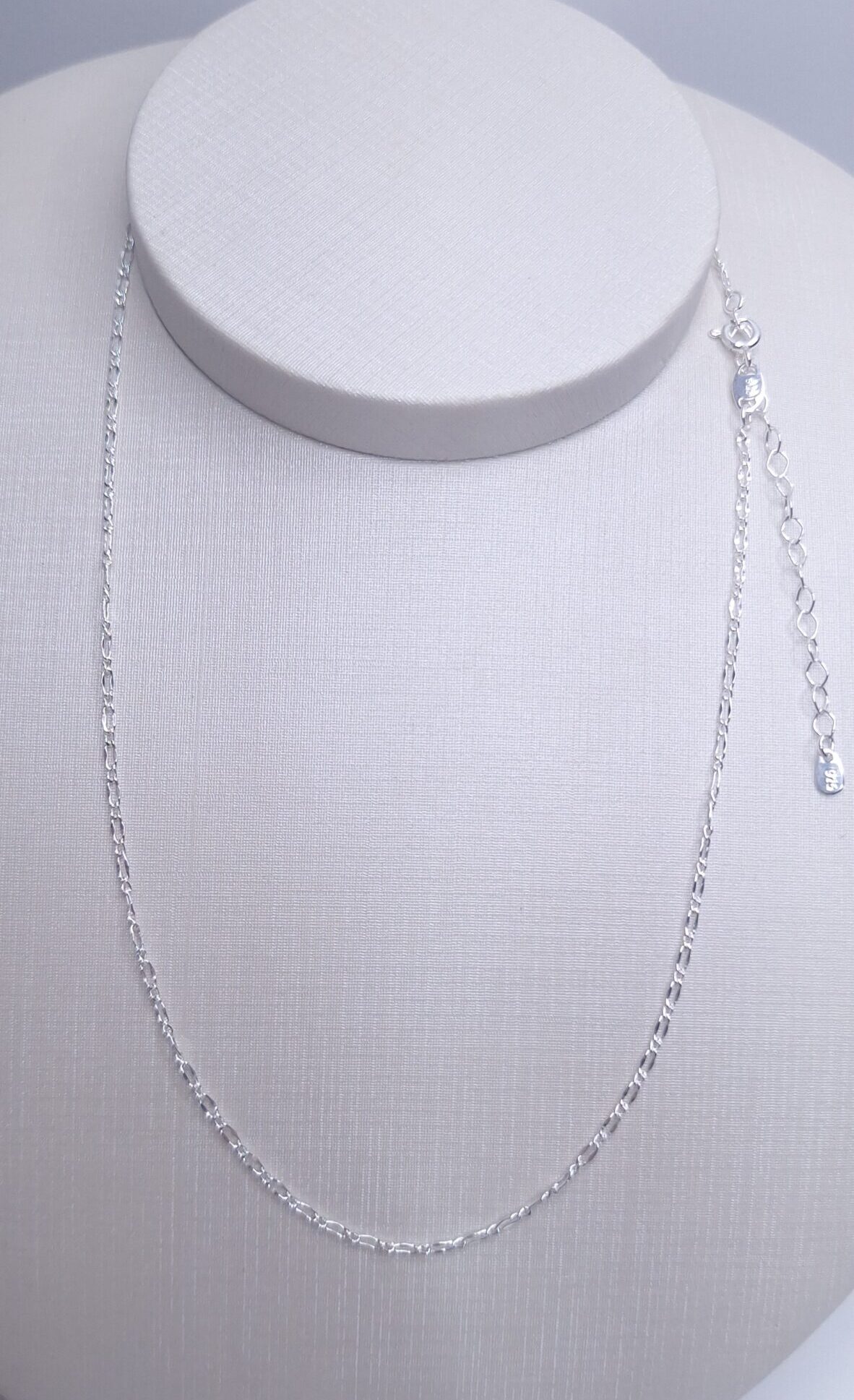 Corrente Elos 40cm Prata 925