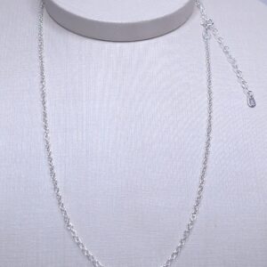 Corrente Elo Português 40cm Prata 925