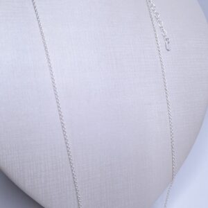 Corrente Elo Português 60cm Prata 925