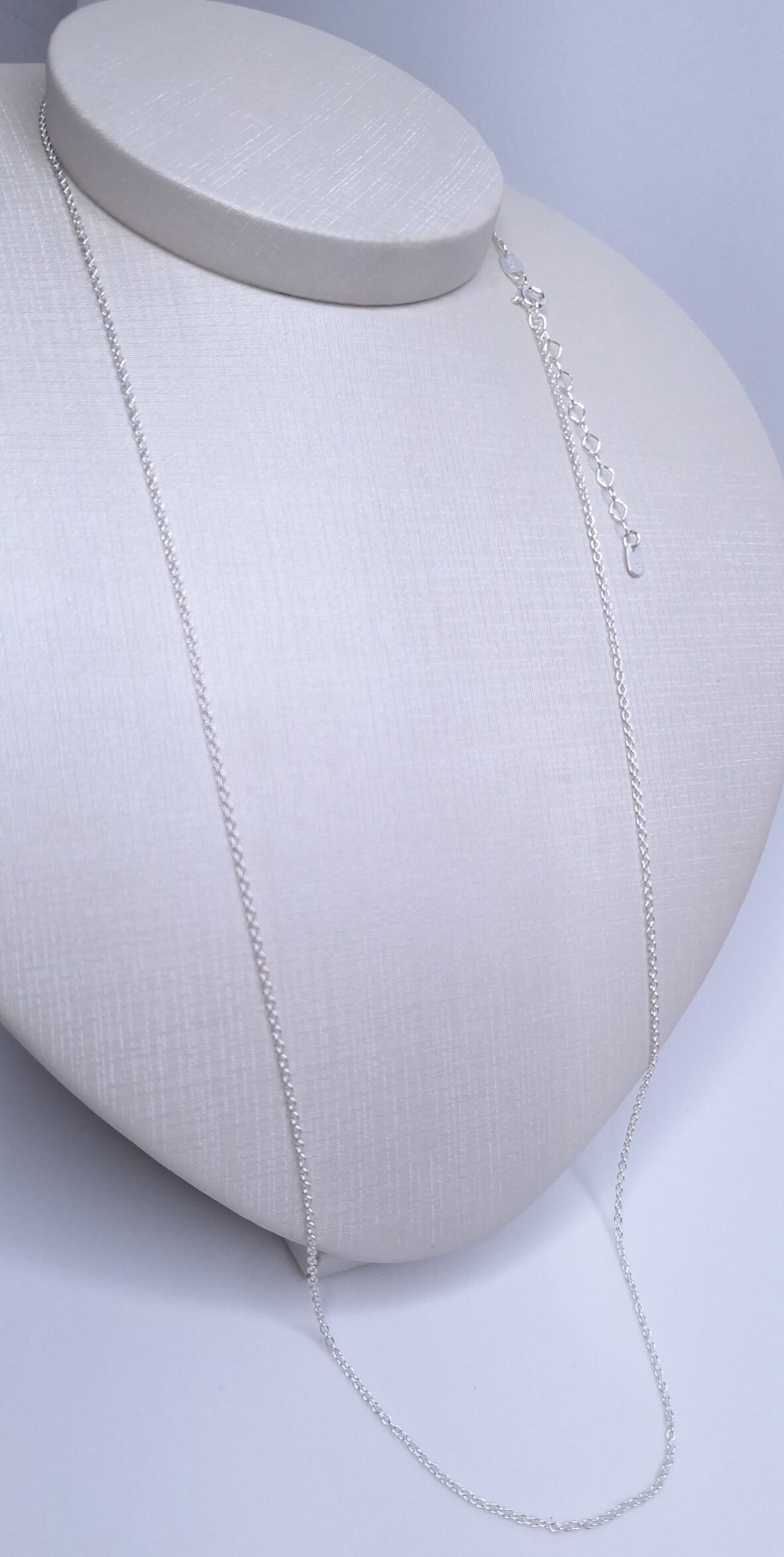 Corrente Elo Português 60cm Prata 925