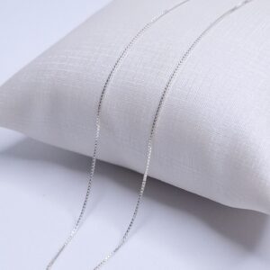 Tornozeleira Veneziana V12 24cm Prata 925