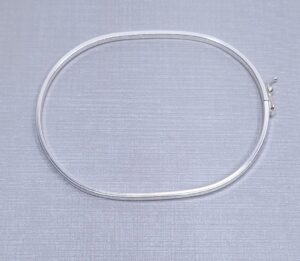 Bracelete 2,2mm fio quadrado Prata 925