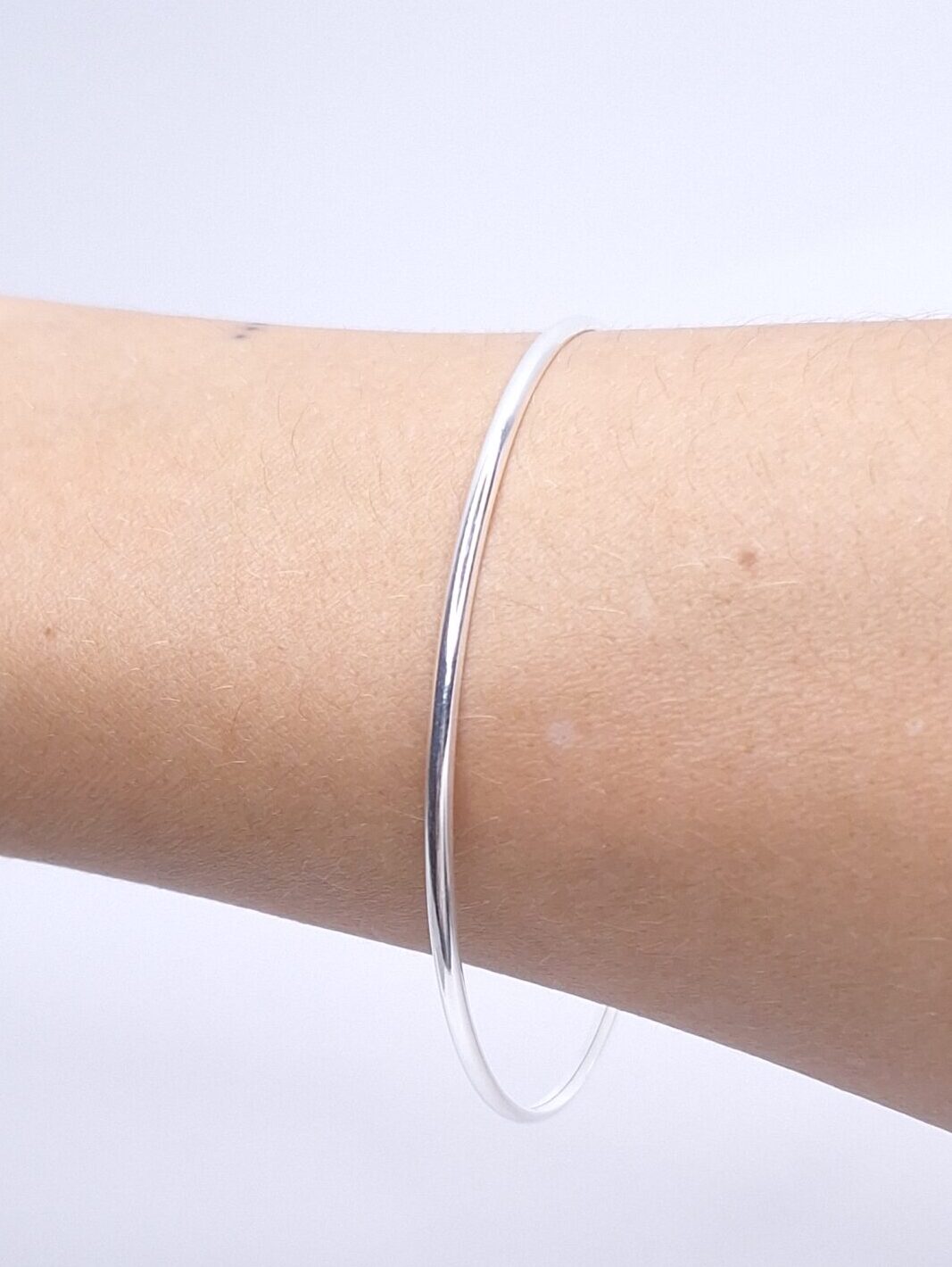 Pulseira Redondo Cigana 6,5mm Prata 925