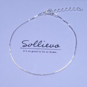 Pulseira Veneziana V15 17,5cm + 3cm Prata 925