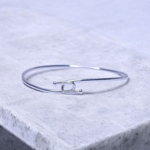 Bracelete com fecho nó Prata 925